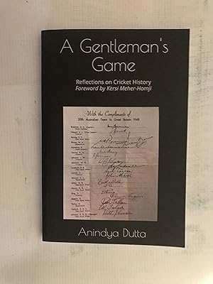 A Gentleman's Game: Reflections on Cricket History