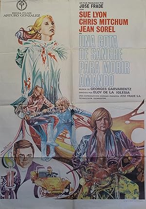 "LE BAL DU VAUDOU (UNA GOTA DE SANGRE PARA MORIR AMANDO)" Réalisé par Eloy DE LA IGLESIA en 1973 ...