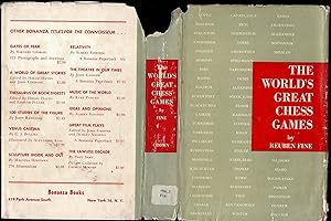Imagen del vendedor de The World's Great Chess Games a la venta por The Book Collector, Inc. ABAA, ILAB