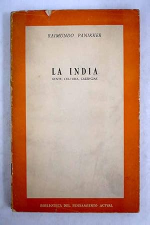 Imagen del vendedor de La India a la venta por Alcan Libros