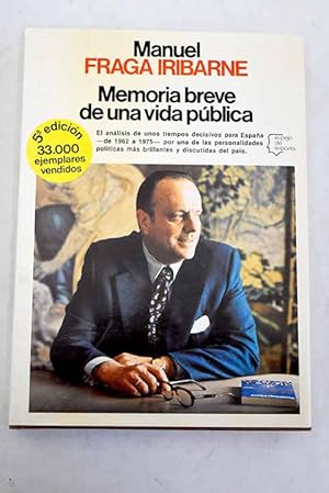 Memoria breve de una vida pública