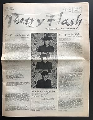 Seller image for Poetry Flash 173 (August 1987) - includes Leonard Cohen interview for sale by Philip Smith, Bookseller