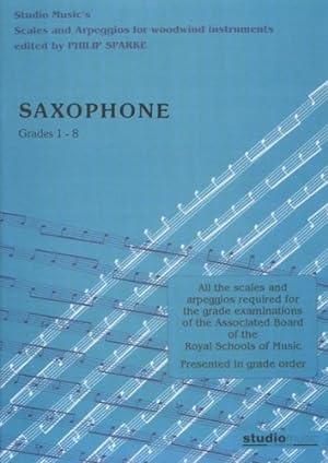 Bild des Verkufers fr Philip Sparke: Scales and Arpeggios for Saxophone zum Verkauf von WeBuyBooks 2