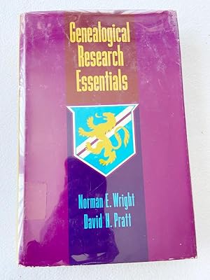 Imagen del vendedor de 1975 HC Genealogical Research Essentials by David H. Pratt Norman E. Wright a la venta por Miki Store