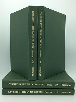 Bild des Verkufers fr WORSHIP IN THE EARLY CHURCH: An Anthology of Historical Sources, Volumes 1-4 zum Verkauf von Kubik Fine Books Ltd., ABAA