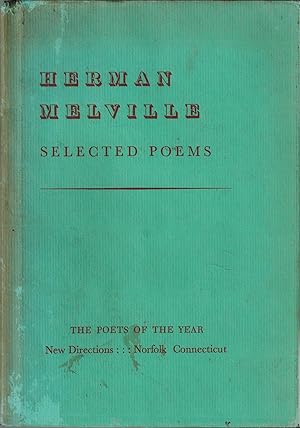 Seller image for Herman Melville, Selected Poems for sale by UHR Books