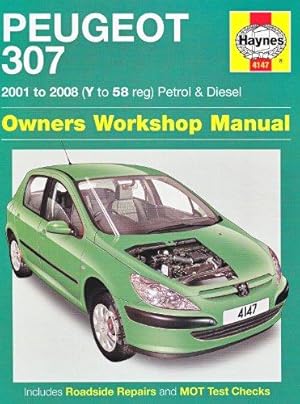 Image du vendeur pour Peugeot 307 Petrol and Diesel Owners Workshop Manual: 2001 to 2008 (Haynes Service and Repair Manuals) mis en vente par WeBuyBooks