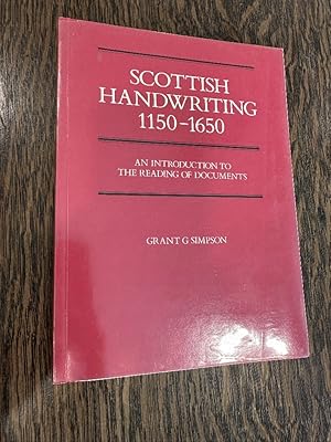 Seller image for Scottish Handwriting 1150-1650 for sale by Queen City Books