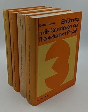 Bild des Verkufers fr Einfhrung in die Grundlagen der Theoretischen Physik - 4 Bnde : 1. Raum, Zeit, Mechanik / 2. Elektrodynamik, Zeit, Raum, Kosmos / 3. Quantentheorie / 4. Makrosysteme, Physik und Mensch. zum Verkauf von Antiquariat Thomas Haker GmbH & Co. KG