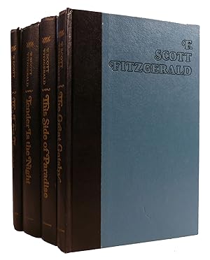 F. SCOTT FITZGERALD 4 VOLUME SET The Great Gatsby / This Side of Paradise / Tender is the Night /...