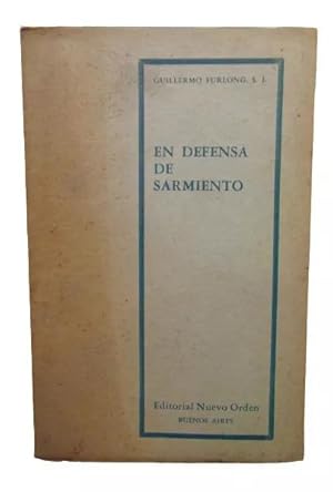 Imagen del vendedor de En Defensa De Sarmiento a la venta por Librera Aves Del Paraso