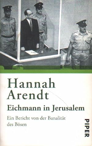 Bild des Verkufers fr Eichmann in Jerusalem. zum Verkauf von Versandantiquariat Boller