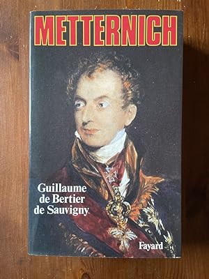 Imagen del vendedor de Metternich a la venta por Librairie des Possibles