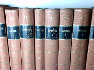 Bild des Verkufers fr Goethes Werke in 10 Bnden zum Verkauf von Antiquariat Buchhandel Daniel Viertel