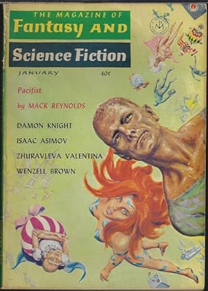 Bild des Verkufers fr The Magazine of FANTASY AND SCIENCE FICTION (F&SF): January, Jan. 1964 zum Verkauf von Books from the Crypt