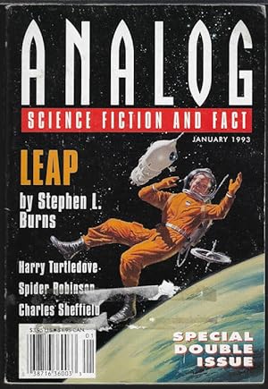 Imagen del vendedor de ANALOG Science Fiction/ Science Fact: January, Jan. 1993 a la venta por Books from the Crypt