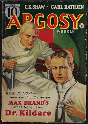 Seller image for ARGOSY Weekly: June 1, 1940 ("Dr. Kildare Goes Home") for sale by Books from the Crypt