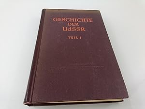 Seller image for Geschichte der UdSSR. Teil I for sale by SIGA eG