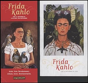 Seller image for Freda Kahlo Ephemera: Booklet and Promotional Piece (San Francisco Museum of Modern Art 2008 Exhibition) for sale by Diatrope Books