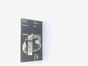 Seller image for Stilbungen Raymond Queneau. [Aus d. Franz. von Ludwig Harig u. Eugen Helml] for sale by Book Broker