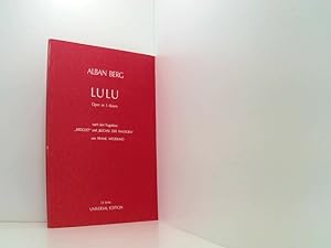 Image du vendeur pour Lulu, Textbuch: Oper in 3 Akten Oper in 3 Akten mis en vente par Book Broker