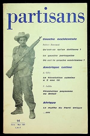 Bild des Verkufers fr Partisans n14 fvrier-mars 1964 zum Verkauf von LibrairieLaLettre2