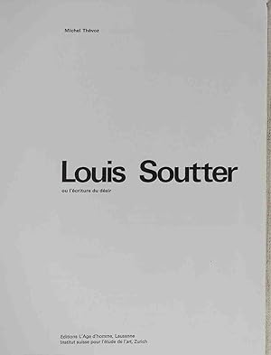 Immagine del venditore per Louis Soutter. Groe Schweizer Knstler venduto da books4less (Versandantiquariat Petra Gros GmbH & Co. KG)