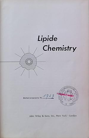 Image du vendeur pour Lipide Chemistry mis en vente par books4less (Versandantiquariat Petra Gros GmbH & Co. KG)