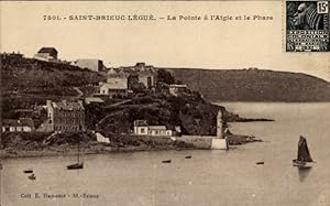 Ansichtskarte / Postkarte Le Légué Saint Brieuc Côtes dArmor, La Pointe a l'Aigle et le Phare