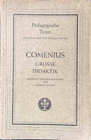 Imagen del vendedor de Grosse Didaktik. Pdagogische Texte. a la venta por books4less (Versandantiquariat Petra Gros GmbH & Co. KG)