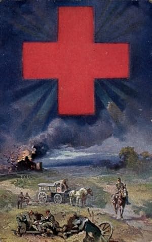 Ansichtskarte / Postkarte Deutsches Rotes Kreuz, Bayer. Landeskomitee f. freiwillige Krankenpfleg...