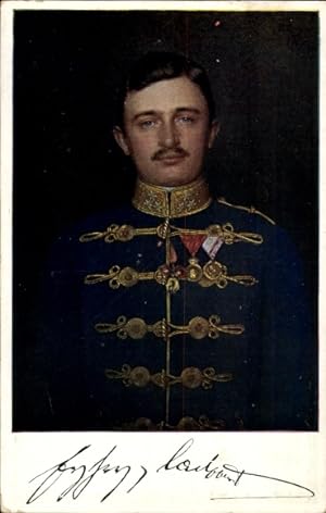 Ansichtskarte / Postkarte Kaiser Karl I. von Österreich Ungarn, Portrait