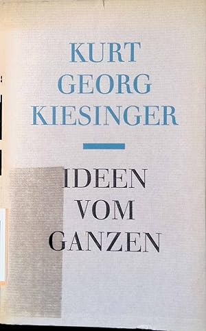 Imagen del vendedor de Ideen vom Ganzen: Reden und Betrachtungen. a la venta por books4less (Versandantiquariat Petra Gros GmbH & Co. KG)