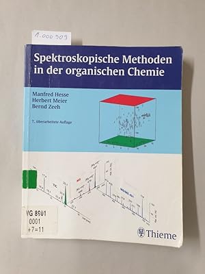 Bild des Verkufers fr Spektroskopische Methoden in der organischen Chemie : zum Verkauf von Versand-Antiquariat Konrad von Agris e.K.