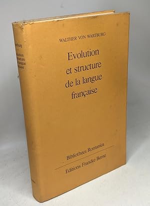 Imagen del vendedor de Evolution et structure de la langue franaise - 10e d a la venta por crealivres