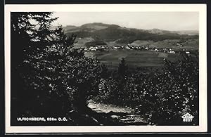 Image du vendeur pour Ansichtskarte Ulrichsberg /O. ., Gesamtansicht von einem Wanderweg aus mis en vente par Bartko-Reher