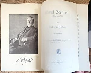 Seller image for Emil Strohal 1844-1914. Mit einem Bildnis. for sale by Treptower Buecherkabinett Inh. Schultz Volha