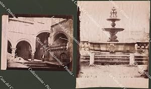 VITERBO. 2 foto originali all'albumina dello Studio Attilio Sorrini di Viterbo. Fine 1800