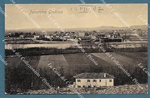 GRADISCA. Panorama. Cartolina d'epoca viaggiata