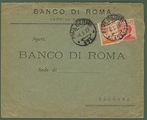 Posta Militare. Lettera del 4.6.1922 da Smirne per Bologna