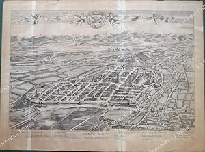 PIEMONTE â" FOSSANO. DELINEATIO CIVITATIS FOSSANI IN PRINCIPATU PEDEMONTII. Acquaforte tratta da...