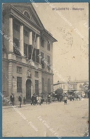 BOLZANETO, Genova. Municipio. Cartolina d'epoca viaggiata