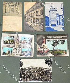MONTEPULCIANO, Siena. 6 cartoline d'epoca
