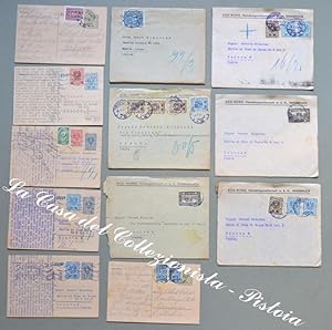 AUSTRIA. 1921 - 1922. Insieme di 6 lettere + 7 cartoline postali indirizzate a Genova (12) e Stoc...