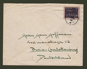 SVERIGE - SVEZIA. Air Letter 1.10.1948 for Berlin.