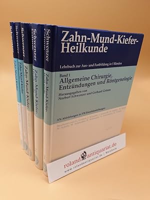 Image du vendeur pour Zahn-Mund-Kiefer-Heilkunde ; Lehrbuchreihe zur Aus- und Fortbildung in 5 Bnden ; Band 1-5 ; (komplett) mis en vente par Roland Antiquariat UG haftungsbeschrnkt