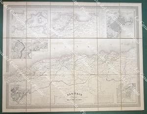 Africa-Algeria. ALGERIE. Par A.H. Doufour Geographe. Paris, chez Simmonneau, 1840