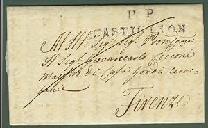 Prefilatelica - TOSCANA. Lettera del 19.12.1836