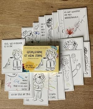 Bild des Verkufers fr Kartenset: Gefhlsstrke ist meine Strke : Kraftkarten fr Kinder zum Verkauf von AHA-BUCH GmbH