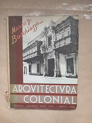 Imagen del vendedor de Estudios de arquitectura colonial hispano americana. a la venta por LIBRERIA ANTICUARIA LUCES DE BOHEMIA